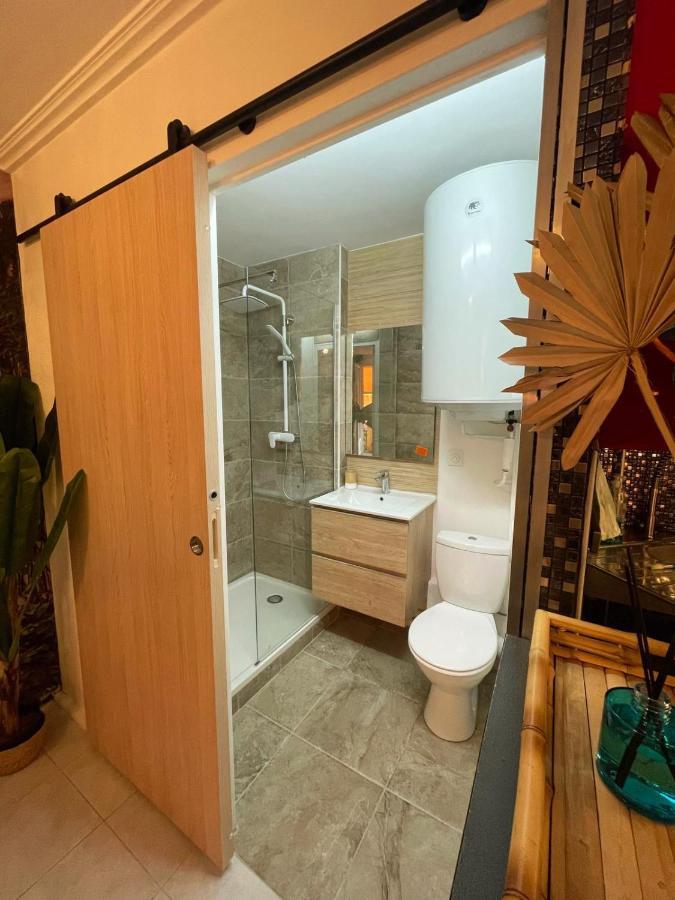 Le Studio Tahiti 4 Pers 600M De La Plage La Faviere Bormes-les-Mimosas Exteriör bild